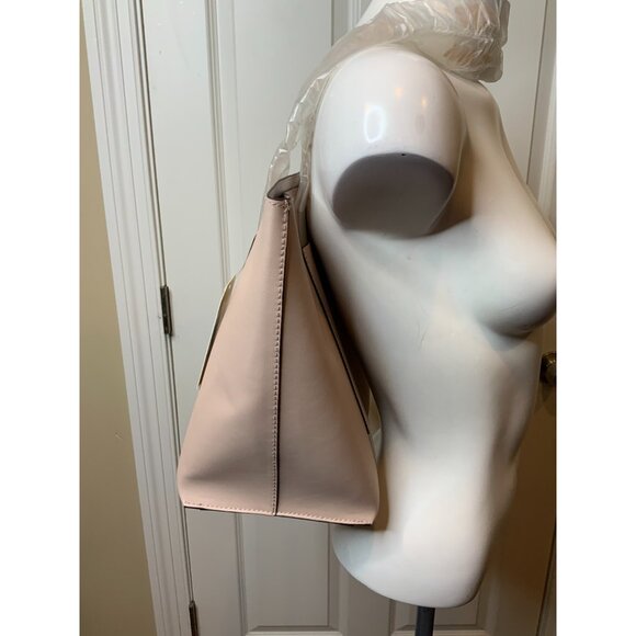 Michael Kors Blush Pink Leather Double Handle Tote Bag Purse New! - Picture 5 of 10